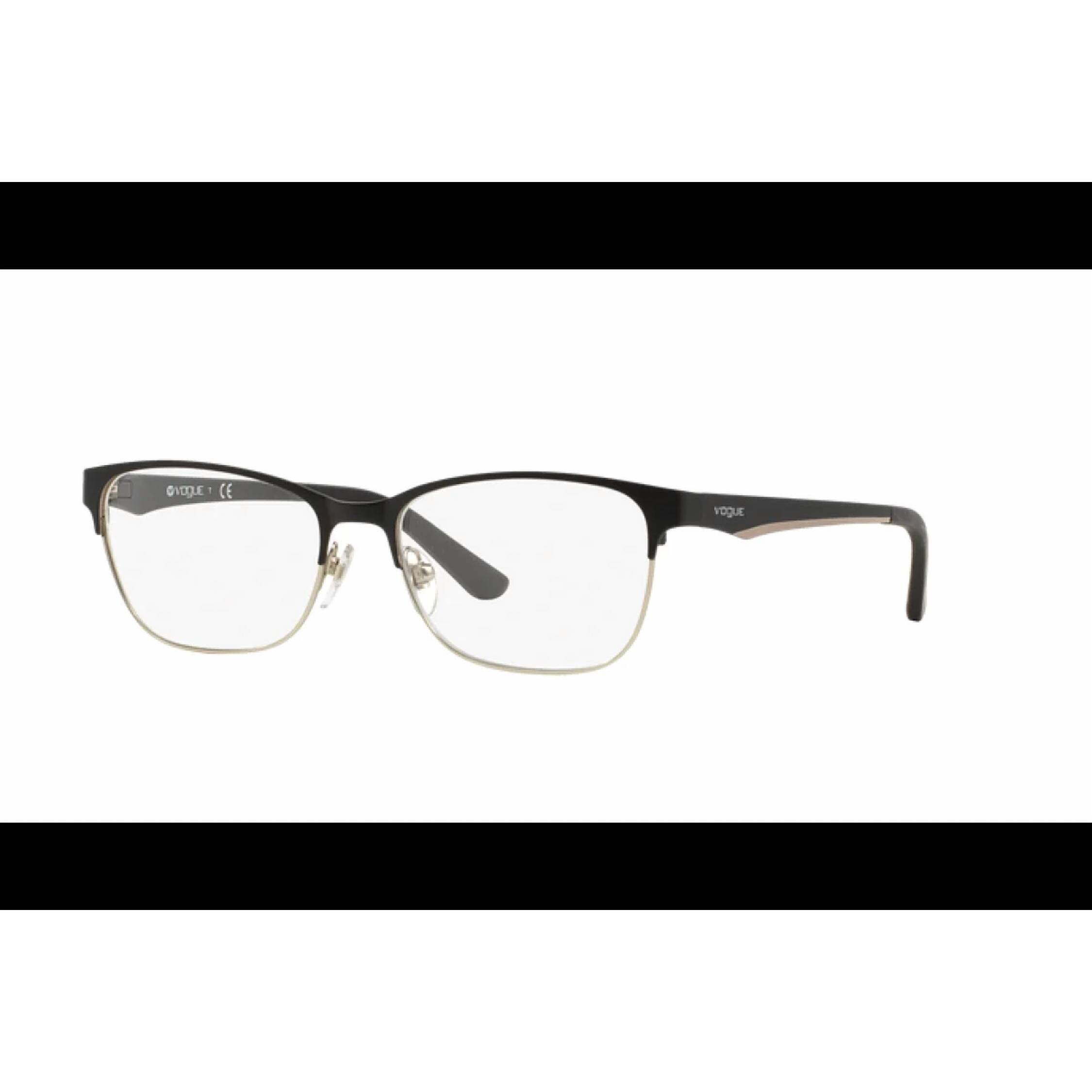 New Vogue Eyewear Women's Vo 3940 Eyeglasses In Black And Silver